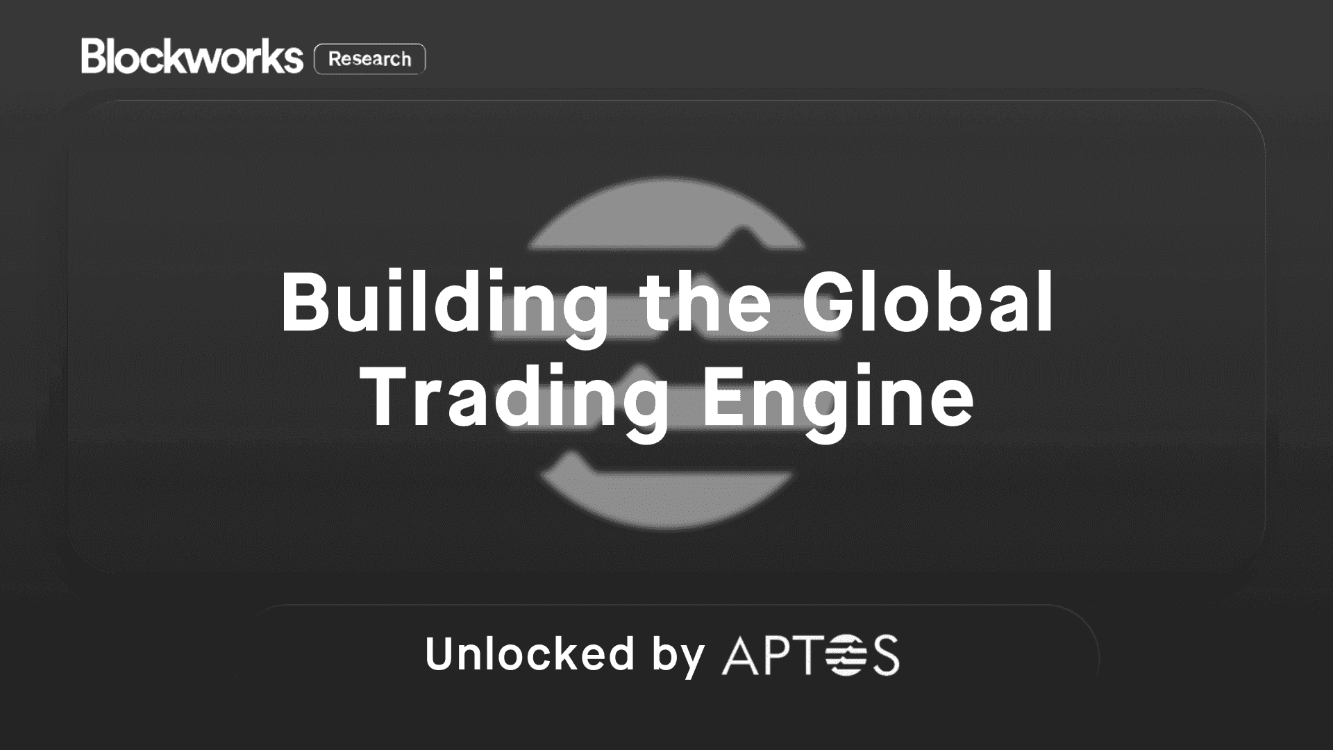 Building the Global Trading Engine
