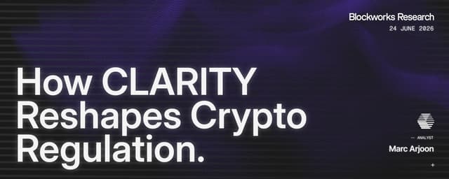 How CLARITY Reshapes Crypto Regulation