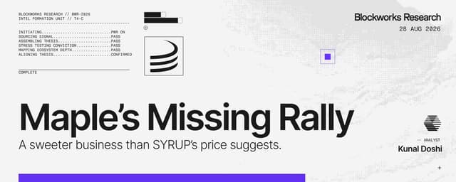Maple’s Missing Rally