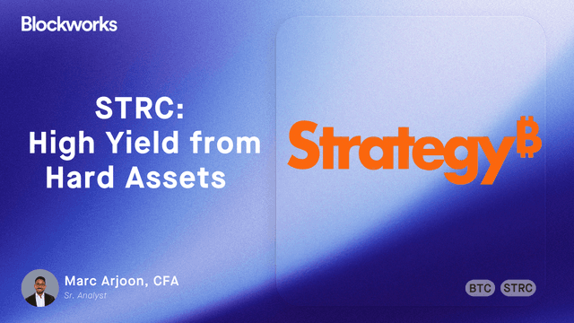 STRC: High Yield from Hard Assets