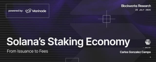 Solana’s Staking Economy: From Issuance to Fees