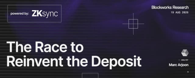 The Race to Reinvent the Deposit