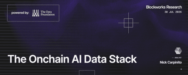 The Onchain AI Data Stack